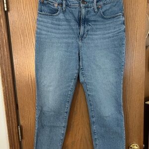 Madewell medium wash perfect vintage Jean